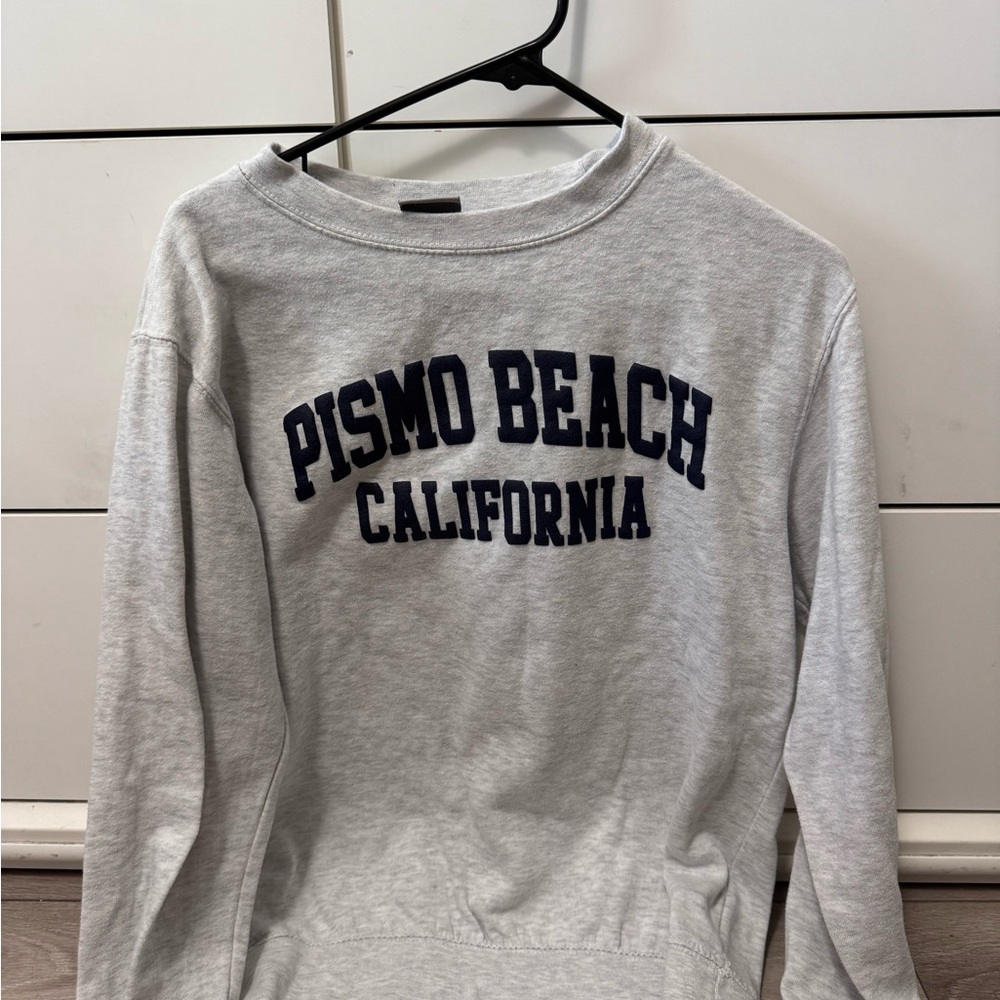 Gray Pismo Beach California Sweatshirt